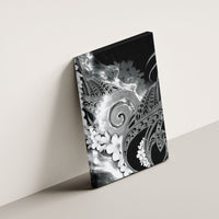 Piko Hawaiian Canvas Wall Art Monochrome Galaxy Spiral Plumeria Tribal Patterns