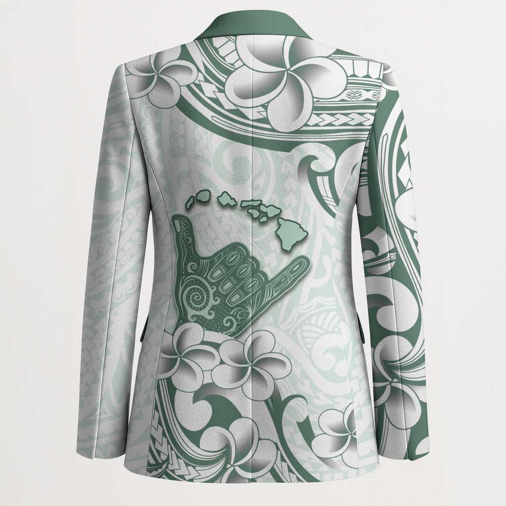 Aloha Hawaii Shaka Blazer Hang Loose Mint Version - Polynesian Pride