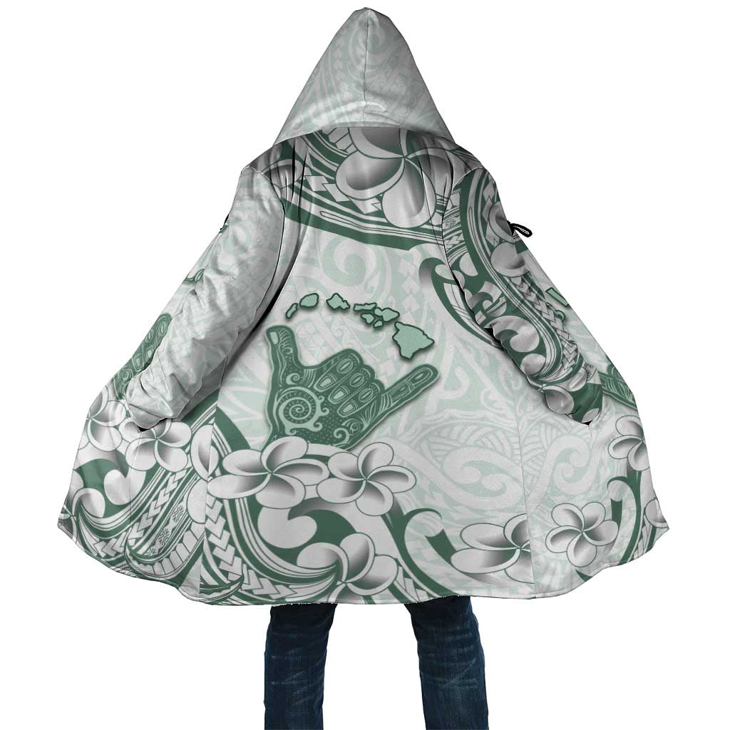 Aloha Hawaii Shaka Cloak Hang Loose Mint Version - Polynesian Pride