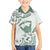 Aloha Hawaii Shaka Family Matching Off The Shoulder Long Sleeve Dress and Hawaiian Shirt Hang Loose Mint Version - Polynesian Pride