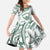 Aloha Hawaii Shaka Family Matching Short Sleeve Bodycon Dress and Hawaiian Shirt Hang Loose Mint Version - Polynesian Pride