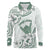 Aloha Hawaii Shaka Long Sleeve Polo Shirt Hang Loose Mint Version - Polynesian Pride