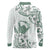 Aloha Hawaii Shaka Long Sleeve Polo Shirt Hang Loose Mint Version - Polynesian Pride