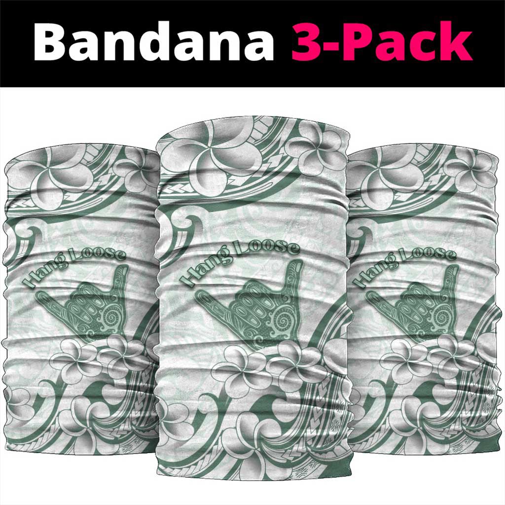 Aloha Hawaii Shaka Neck Gaiter Hang Loose Mint Version - Polynesian Pride