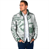 Aloha Hawaii Shaka Padded Jacket Hang Loose Mint Version - Polynesian Pride