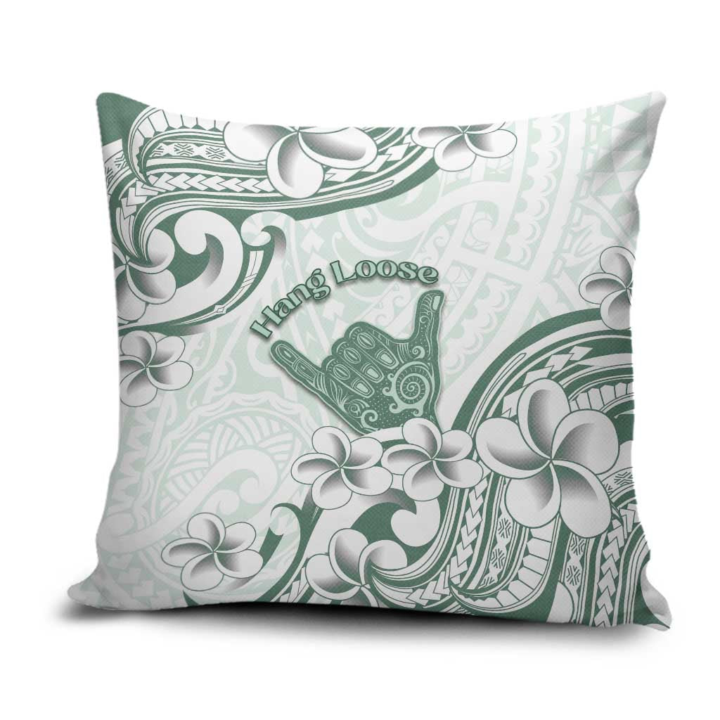 Aloha Hawaii Shaka Pillow Cover Hang Loose Mint Version DT05 Mint - Polynesian Pride