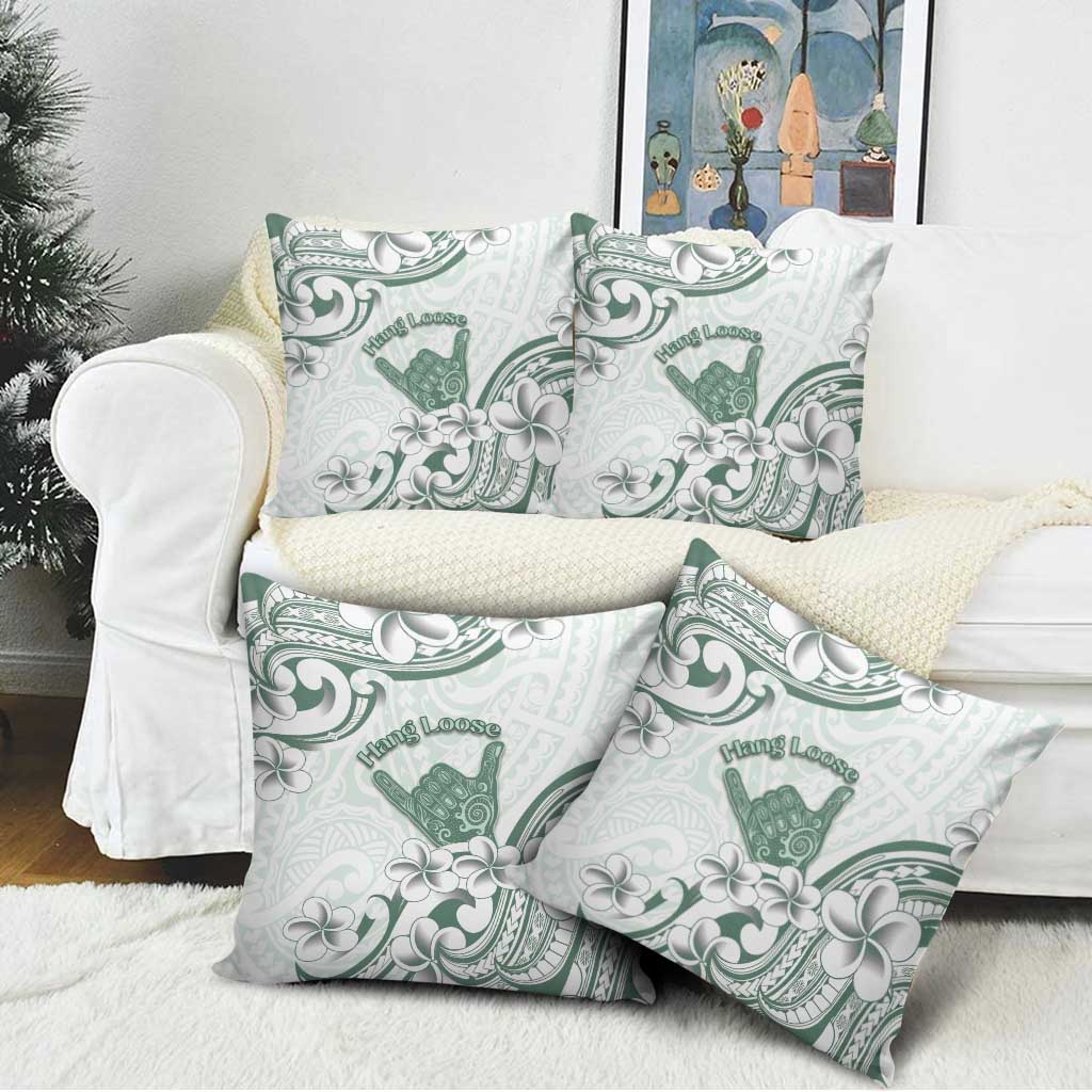 Aloha Hawaii Shaka Pillow Cover Hang Loose Mint Version DT05 - Polynesian Pride