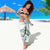 Aloha Hawaii Shaka Sarong Hang Loose Mint Version - Polynesian Pride