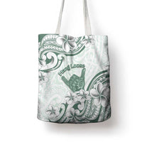 Aloha Hawaii Shaka Tote Bag Hang Loose Mint Version - Polynesian Pride