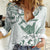 Aloha Hawaii Shaka Women Casual Shirt Hang Loose Mint Version - Polynesian Pride