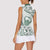 Aloha Hawaii Shaka Women Sleeveless Polo Shirt Hang Loose Mint Version - Polynesian Pride