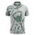 Aloha Hawaii Shaka Zipper Polo Shirt Hang Loose Mint Version - Polynesian Pride