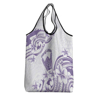 Aloha Hawaii Shaka Grocery Bag Hang Loose Purple Version - Polynesian Pride