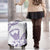 Aloha Hawaii Shaka Luggage Cover Hang Loose Purple Version - Polynesian Pride