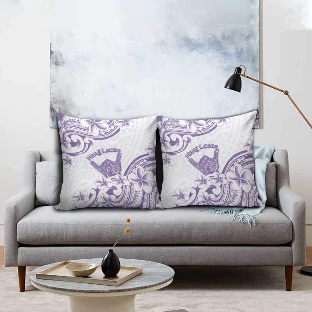 Aloha Hawaii Shaka Pillow Cover Hang Loose Purple Version DT05 - Polynesian Pride