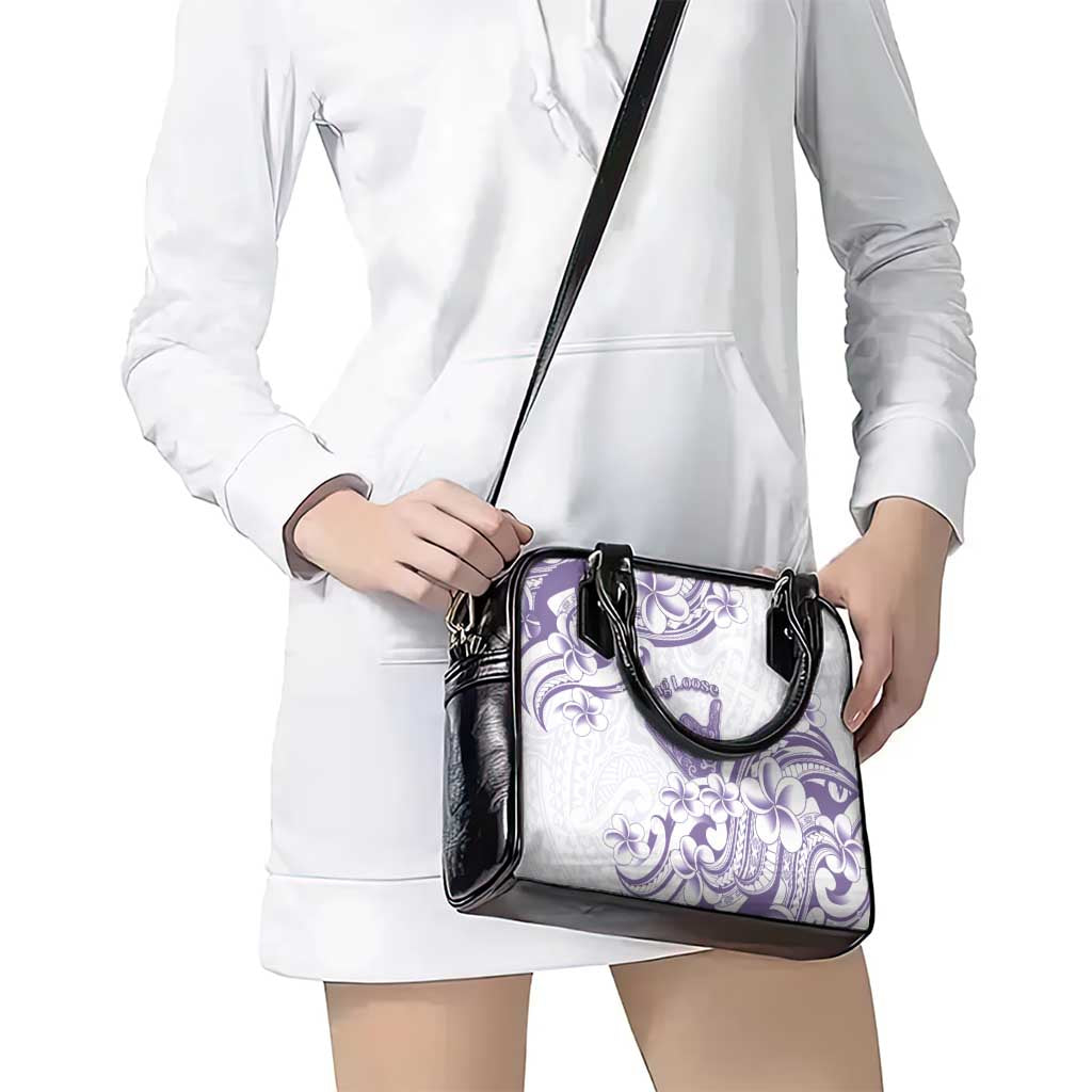 Aloha Hawaii Shaka Shoulder Handbag Hang Loose Purple Version DT05 - Polynesian Pride