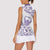 Aloha Hawaii Shaka Women Sleeveless Polo Shirt Hang Loose Purple Version - Polynesian Pride