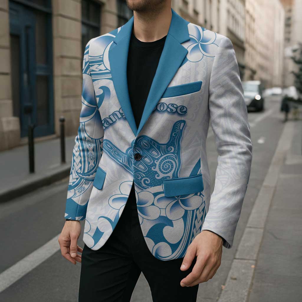 Aloha Hawaii Shaka Blazer Hang Loose Blue Version DT05 - Polynesian Pride