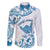 Aloha Hawaii Shaka Family Matching Summer Maxi Dress and Hawaiian Shirt Hang Loose Blue Version - Polynesian Pride