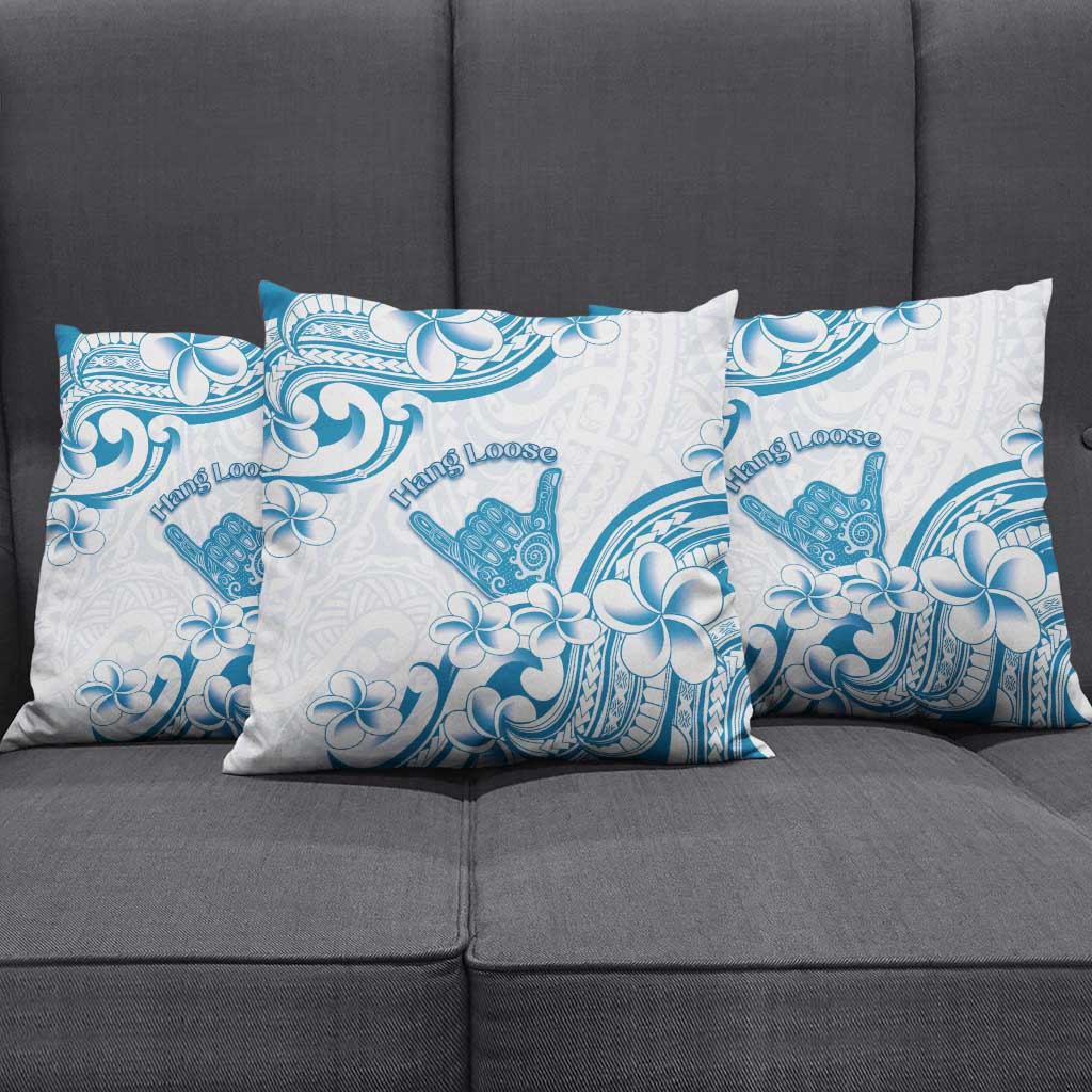 Aloha Hawaii Shaka Pillow Cover Hang Loose Blue Version DT05 - Polynesian Pride