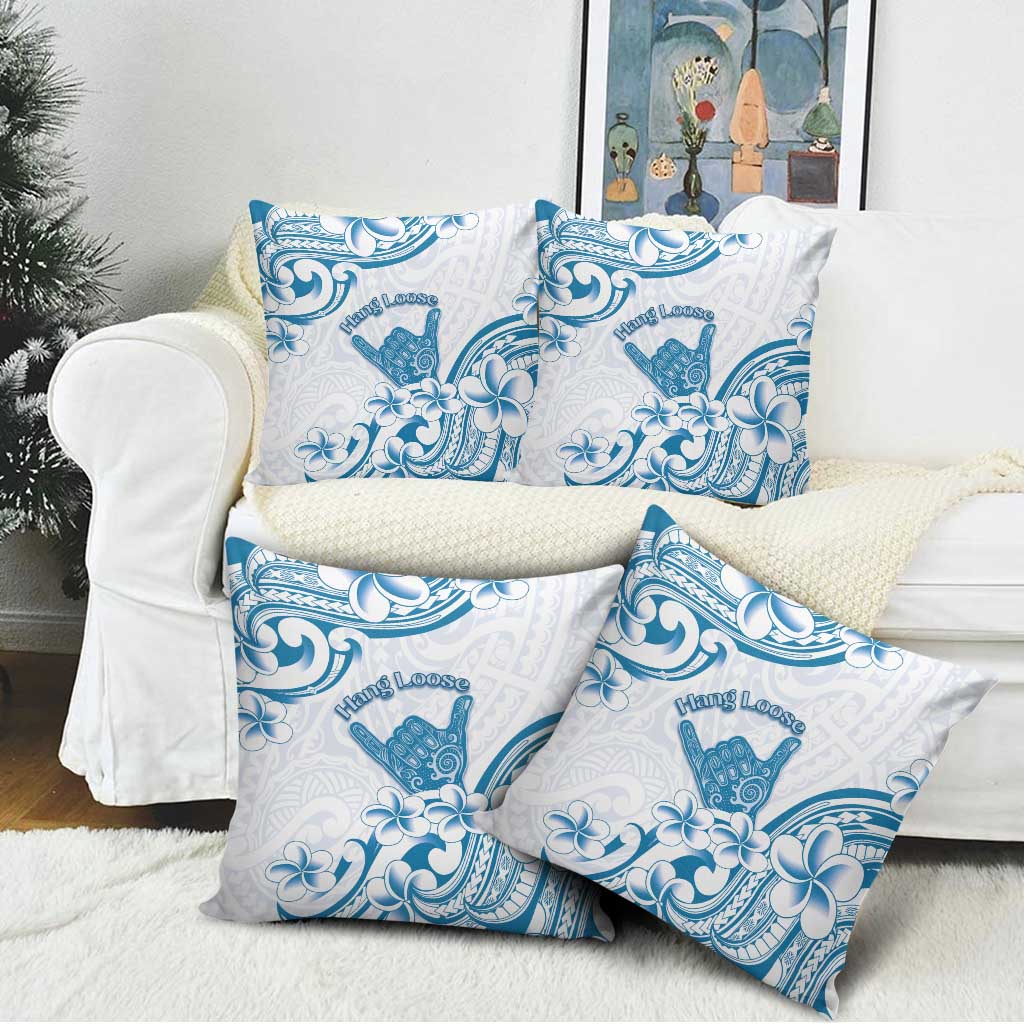 Aloha Hawaii Shaka Pillow Cover Hang Loose Blue Version DT05 - Polynesian Pride