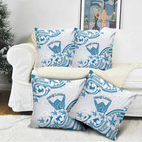 Aloha Hawaii Shaka Pillow Cover Hang Loose Blue Version DT05 - Polynesian Pride