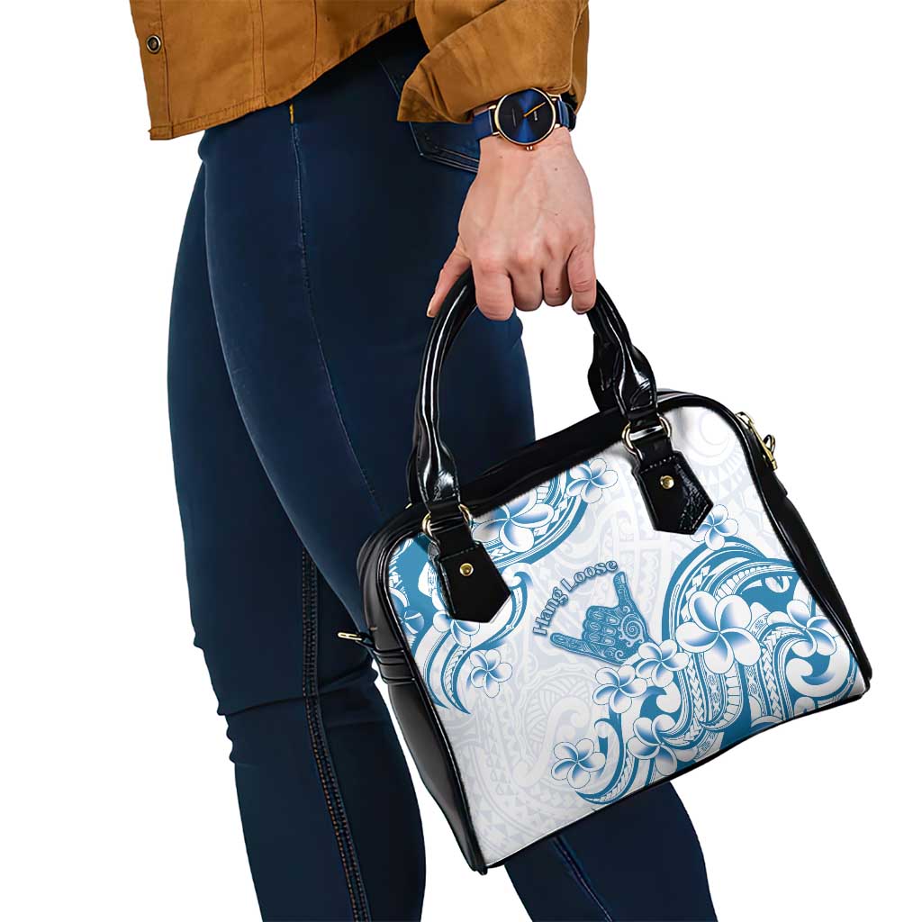 Aloha Hawaii Shaka Shoulder Handbag Hang Loose Blue Version DT05 - Polynesian Pride