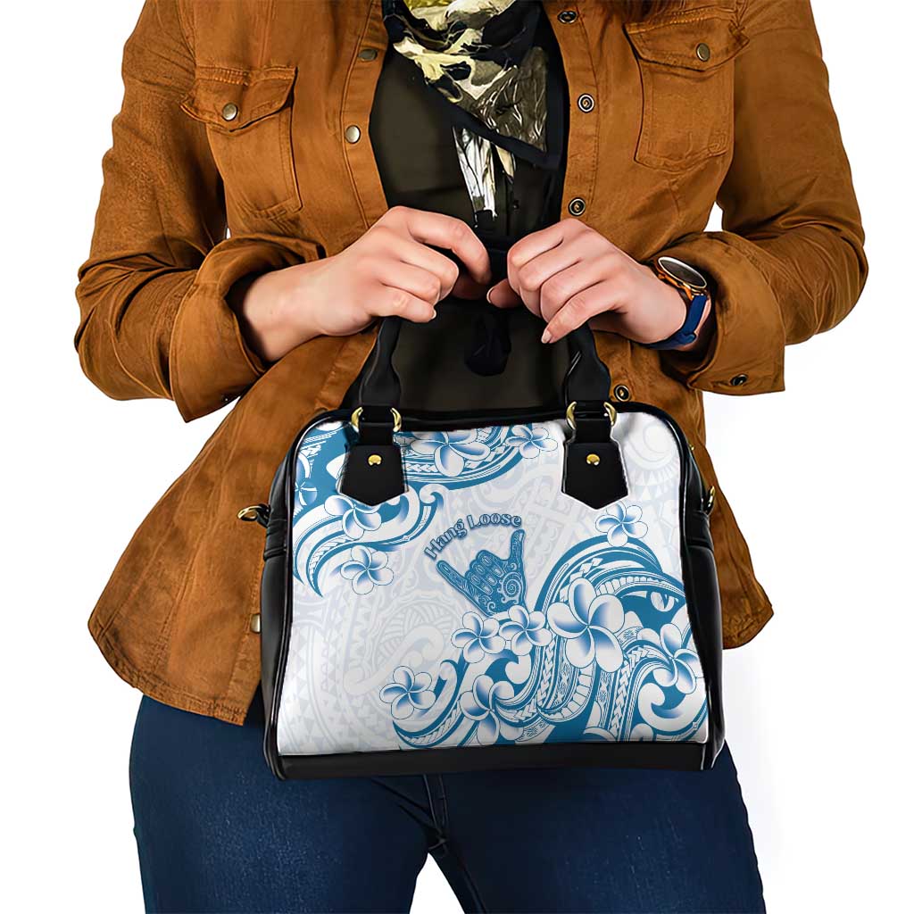 Aloha Hawaii Shaka Shoulder Handbag Hang Loose Blue Version DT05 - Polynesian Pride