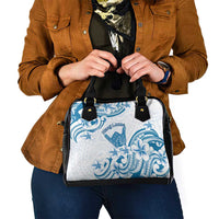 Aloha Hawaii Shaka Shoulder Handbag Hang Loose Blue Version DT05 - Polynesian Pride
