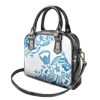 Aloha Hawaii Shaka Shoulder Handbag Hang Loose Blue Version DT05 - Polynesian Pride