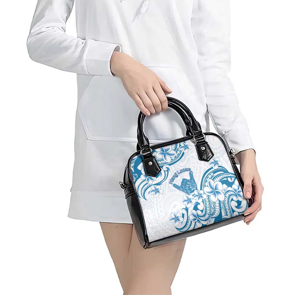 Aloha Hawaii Shaka Shoulder Handbag Hang Loose Blue Version DT05 - Polynesian Pride