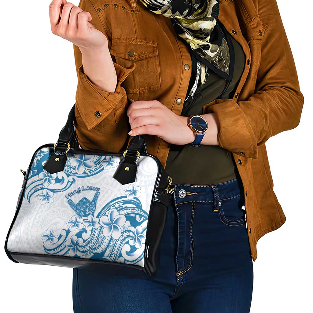 Aloha Hawaii Shaka Shoulder Handbag Hang Loose Blue Version DT05 - Polynesian Pride