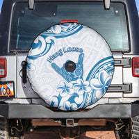 Aloha Hawaii Shaka Spare Tire Cover Hang Loose Blue Version - Polynesian Pride