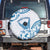 Aloha Hawaii Shaka Spare Tire Cover Hang Loose Blue Version - Polynesian Pride