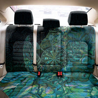 New Zealand Dart Back Car Seat Cover Maori Fern With Paua Shell DT05 - Polynesian Pride
