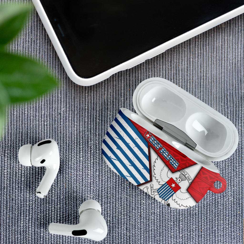 West Papua Morning Star AirPods Case One People One Soul - Polynesian Pride
