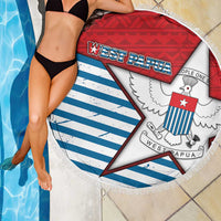 West Papua Morning Star Beach Blanket One People One Soul - Polynesian Pride