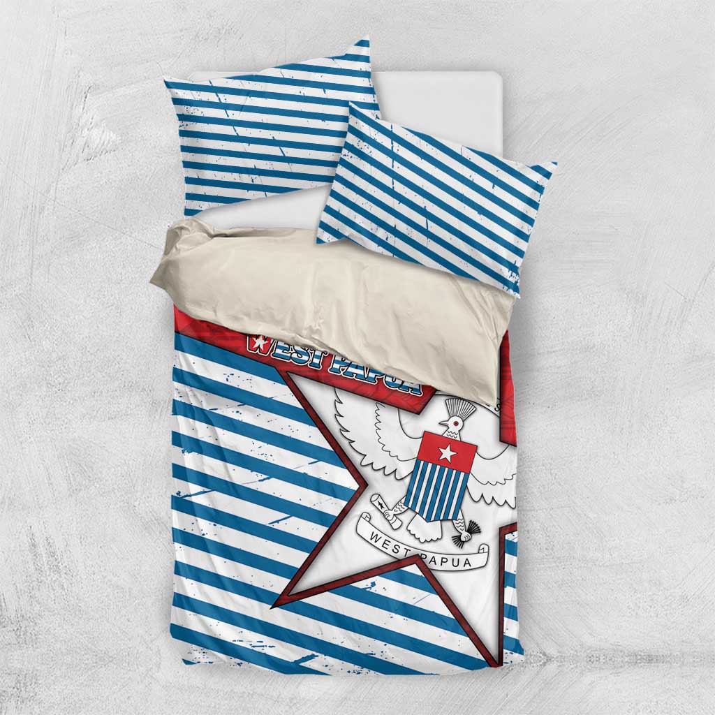 West Papua Morning Star Bedding Set One People One Soul - Polynesian Pride