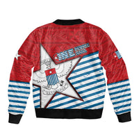 West Papua Morning Star Bomber Jacket One People One Soul DT05 - Polynesian Pride