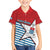 West Papua Morning Star Family Matching Off Shoulder Short Dress and Hawaiian Shirt One People One Soul - Polynesian Pride