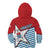 West Papua Morning Star Kid Hoodie One People One Soul - Polynesian Pride
