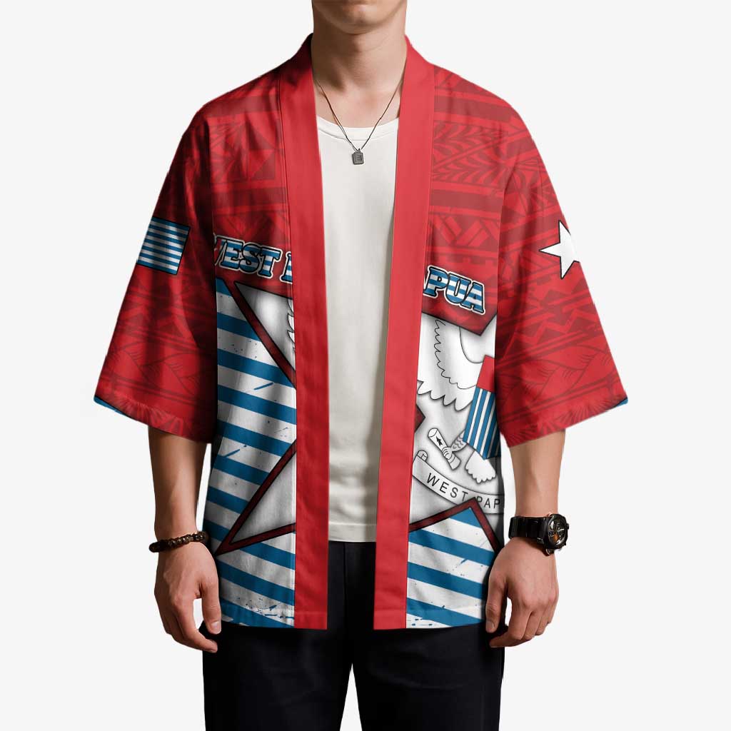 West Papua Morning Star Kimono One People One Soul DT05 - Polynesian Pride