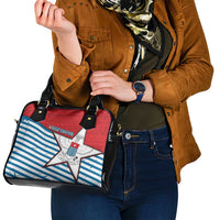 West Papua Morning Star Shoulder Handbag One People One Soul DT05 - Polynesian Pride