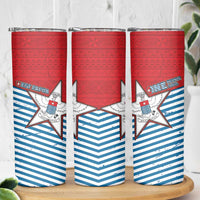 West Papua Morning Star Skinny Tumbler One People One Soul - Polynesian Pride