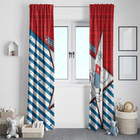 West Papua Morning Star Window Curtain One People One Soul DT05 - Polynesian Pride