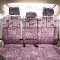 Hawaii Christmas In July Back Car Seat Cover Dusty Pink Mele Kalikimaka Sea Animals DT05 - Polynesian Pride