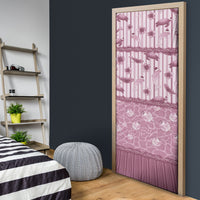Hawaii Christmas In July Door Cover Dusty Pink Mele Kalikimaka Sea Animals DT05 - Polynesian Pride