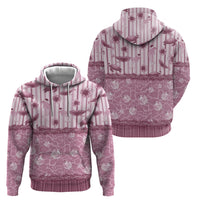 Hawaii Christmas In July Hoodie Dusty Pink Mele Kalikimaka Sea Animals DT05 - Polynesian Pride