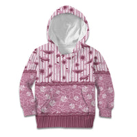 Hawaii Christmas In July Kid Hoodie Dusty Pink Mele Kalikimaka Sea Animals DT05 Hoodie Pink - Polynesian Pride