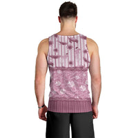 Hawaii Christmas In July Men Tank Top Dusty Pink Mele Kalikimaka Sea Animals DT05 - Polynesian Pride